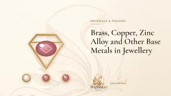 Illustrated HANSINI369 cover for “Brass, Copper, Zinc Alloy and Other Base Metals in Jewellery”