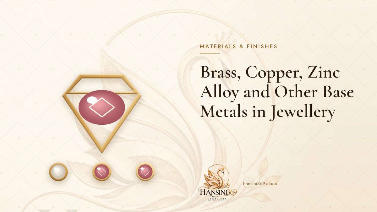 Illustrated HANSINI369 cover for “Brass, Copper, Zinc Alloy and Other Base Metals in Jewellery”