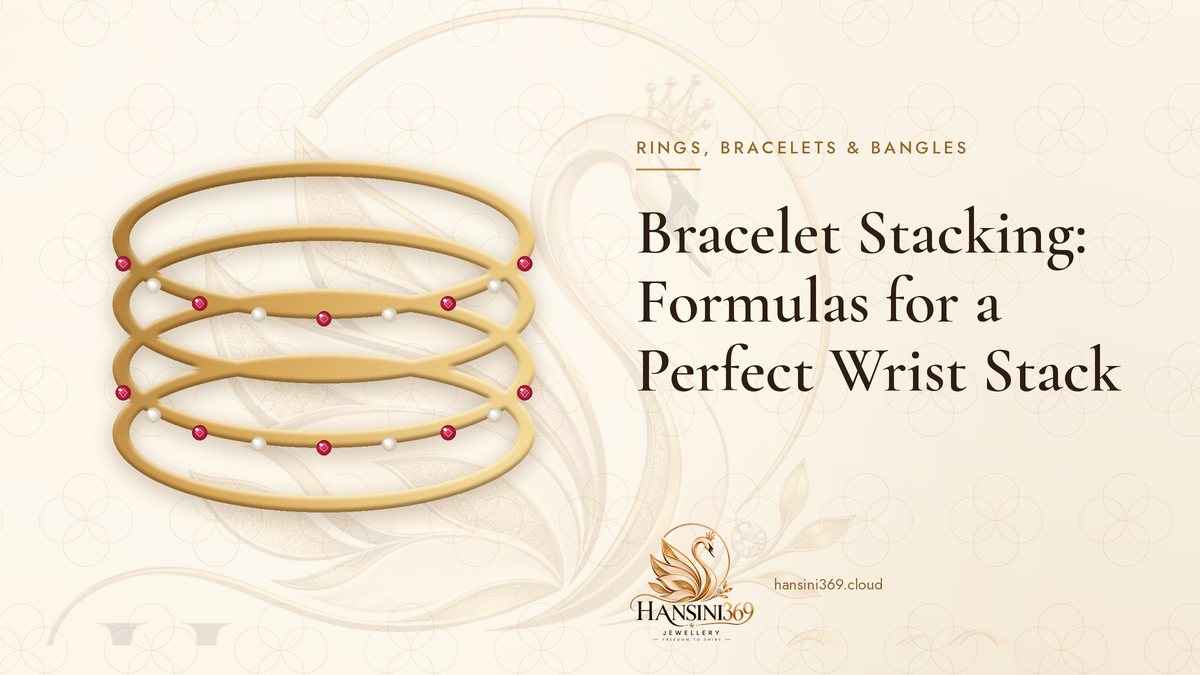 Illustrated HANSINI369 cover for “Bracelet Stacking: Formulas for a Perfect Wrist Stack”