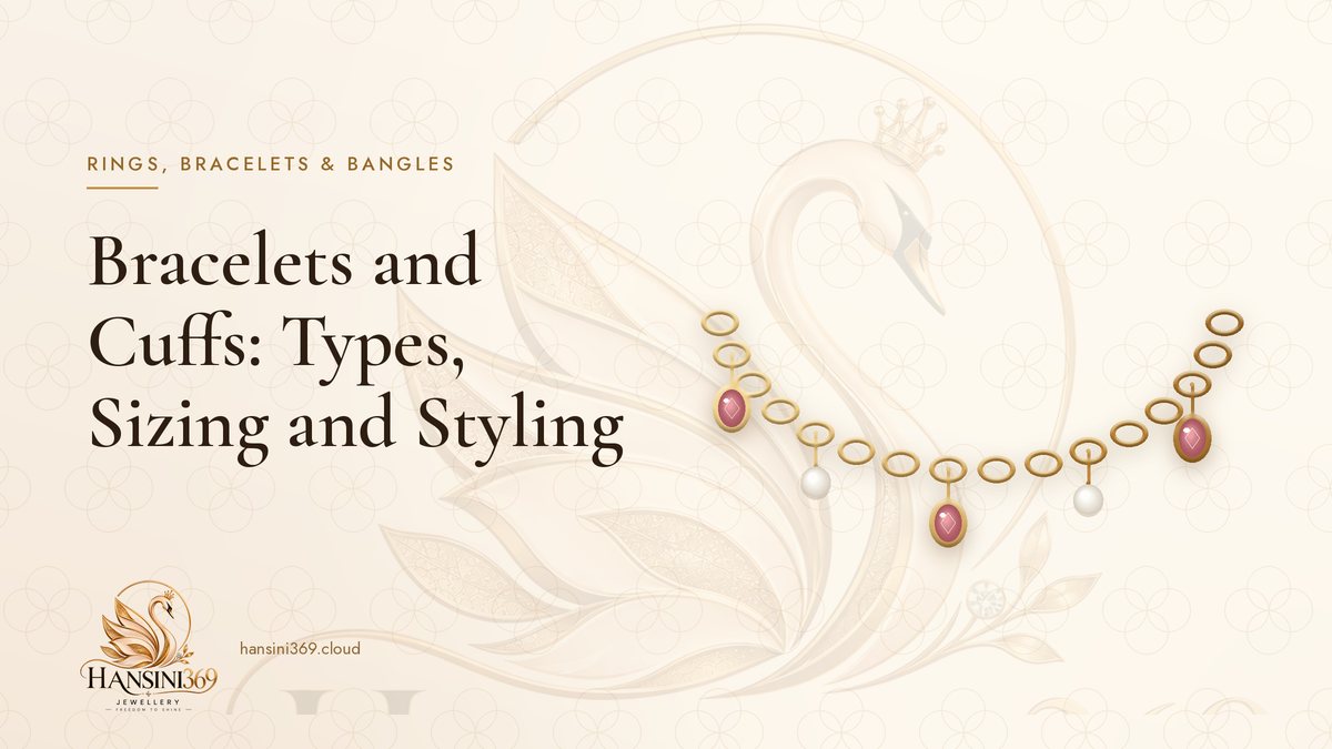 Illustrated HANSINI369 cover for “Bracelets and Cuffs: Types, Sizing and Styling”