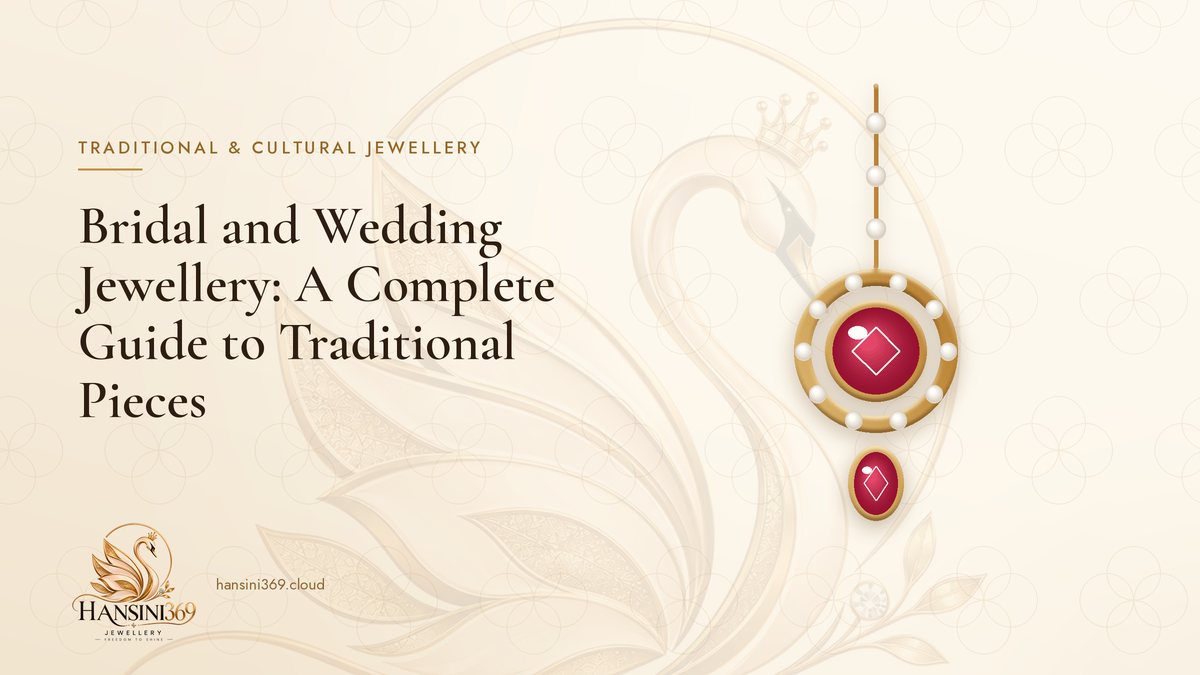 Illustrated HANSINI369 cover for “Bridal and Wedding Jewellery: A Complete Guide to Traditional Pieces”