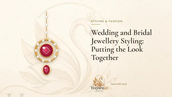 Illustrated HANSINI369 cover for “Wedding and Bridal Jewellery Styling: Putting the Look Together”