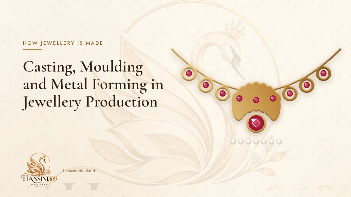 Illustrated HANSINI369 cover for “Casting, Moulding and Metal Forming in Jewellery Production”