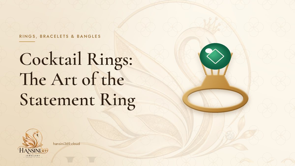 Illustrated HANSINI369 cover for “Cocktail Rings: The Art of the Statement Ring”