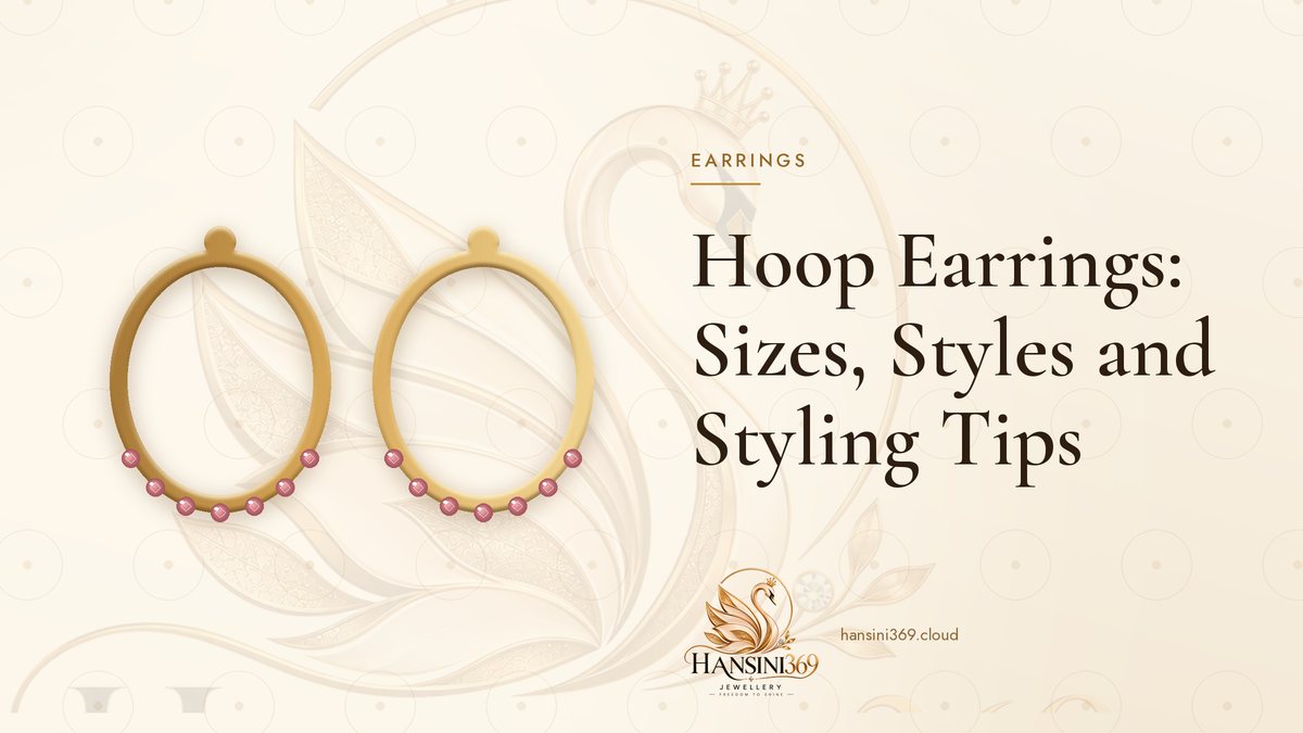 Illustrated HANSINI369 cover for “Hoop Earrings: Sizes, Styles and Styling Tips”