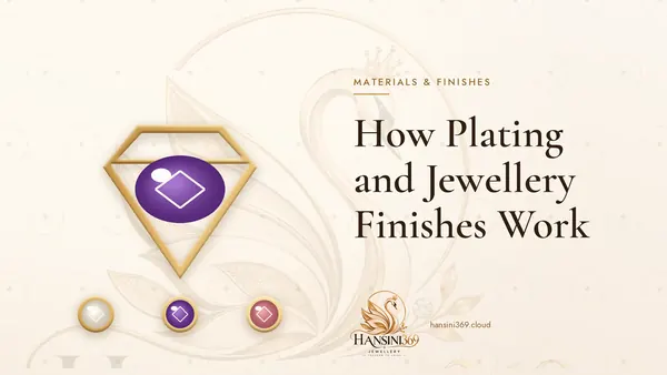 Illustrated HANSINI369 cover for “How Plating and Jewellery Finishes Work”