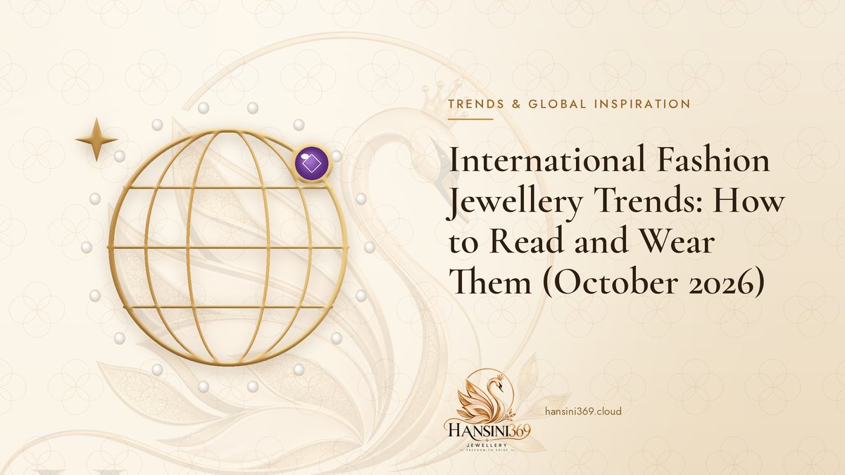 Illustrated HANSINI369 cover for “International Fashion Jewellery Trends: How to Read and Wear Them (October 2026)”