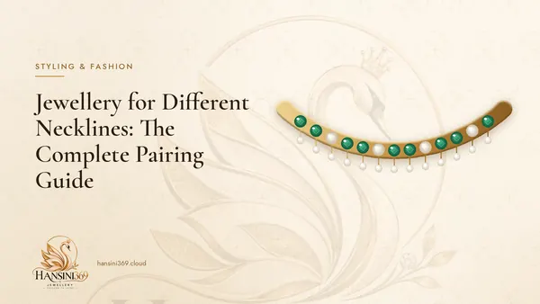 Illustrated HANSINI369 cover for “Jewellery for Different Necklines: The Complete Pairing Guide”