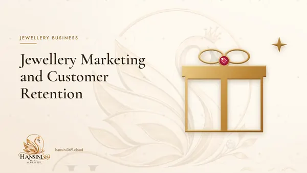 Illustrated HANSINI369 cover for “Jewellery Marketing and Customer Retention”