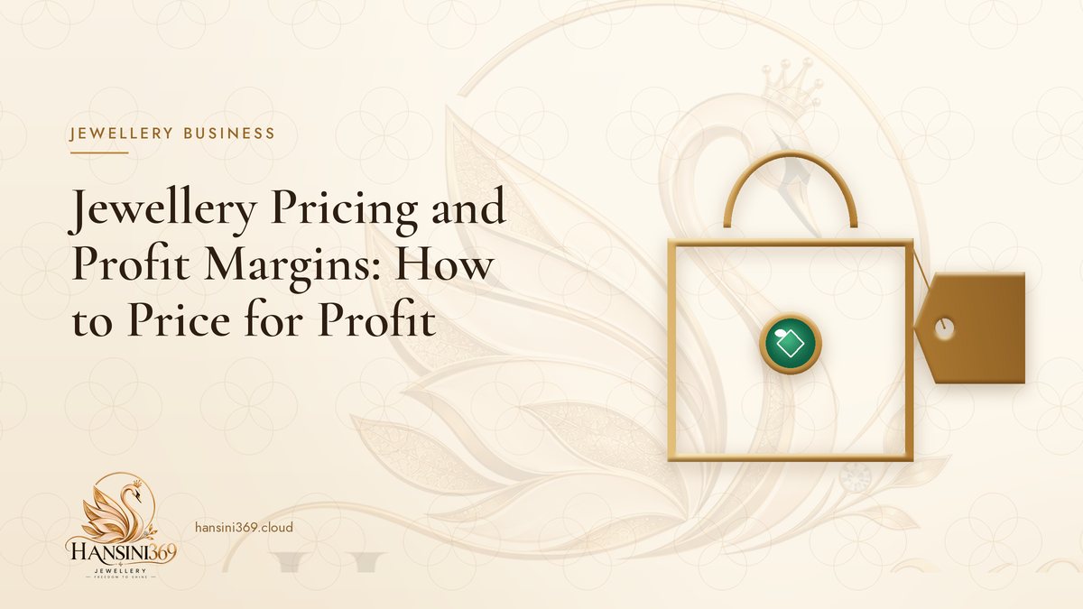 Illustrated HANSINI369 cover for “Jewellery Pricing and Profit Margins: How to Price for Profit”