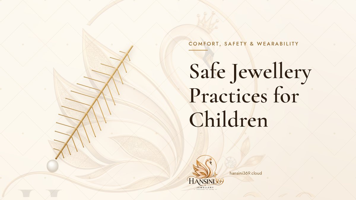 Illustrated HANSINI369 cover for “Safe Jewellery Practices for Children”