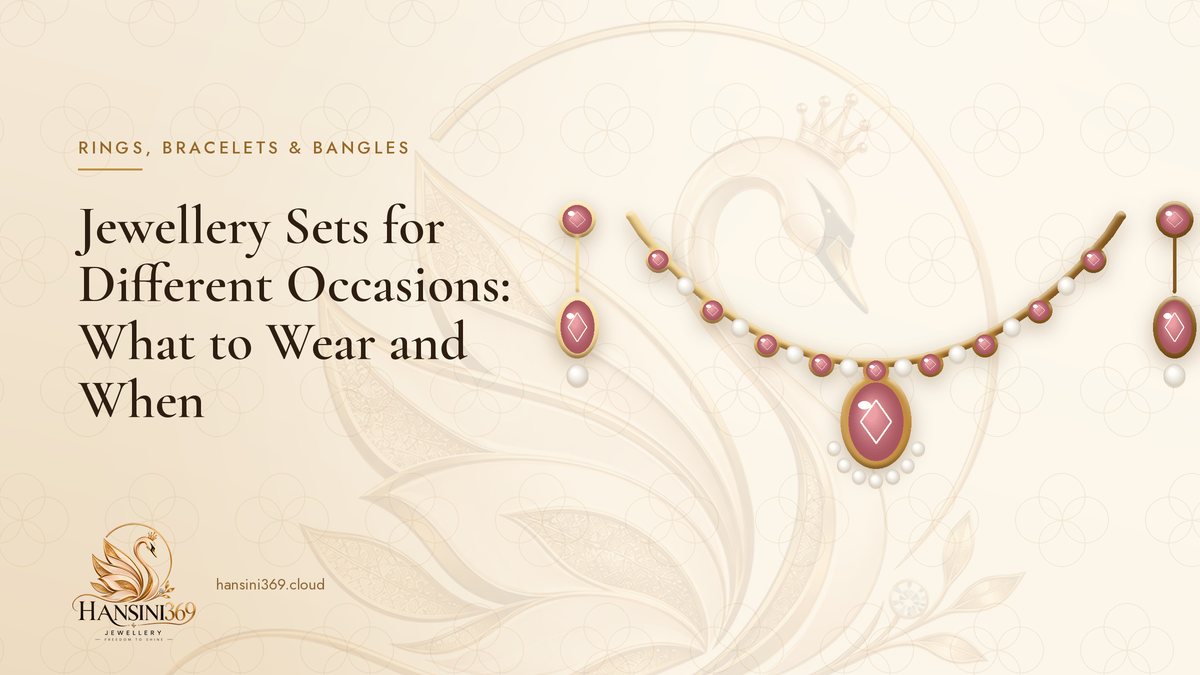 Illustrated HANSINI369 cover for “Jewellery Sets for Different Occasions: What to Wear and When”