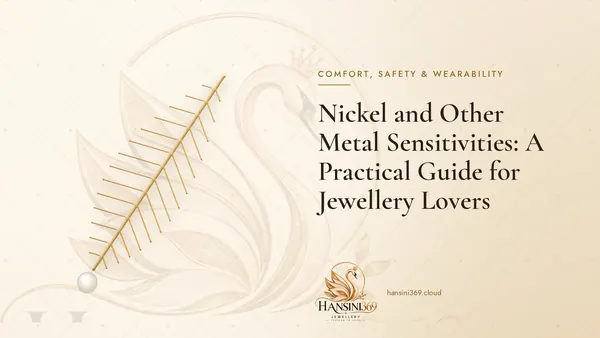 Illustrated HANSINI369 cover for “Nickel and Other Metal Sensitivities: A Practical Guide for Jewellery Lovers”