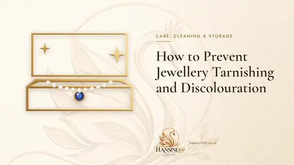 Illustrated HANSINI369 cover for “How to Prevent Jewellery Tarnishing and Discolouration”