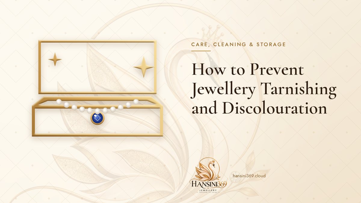 Illustrated HANSINI369 cover for “How to Prevent Jewellery Tarnishing and Discolouration”