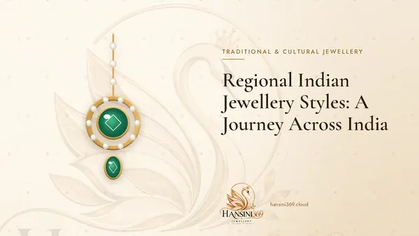 Illustrated HANSINI369 cover for “Regional Indian Jewellery Styles: A Journey Across India”