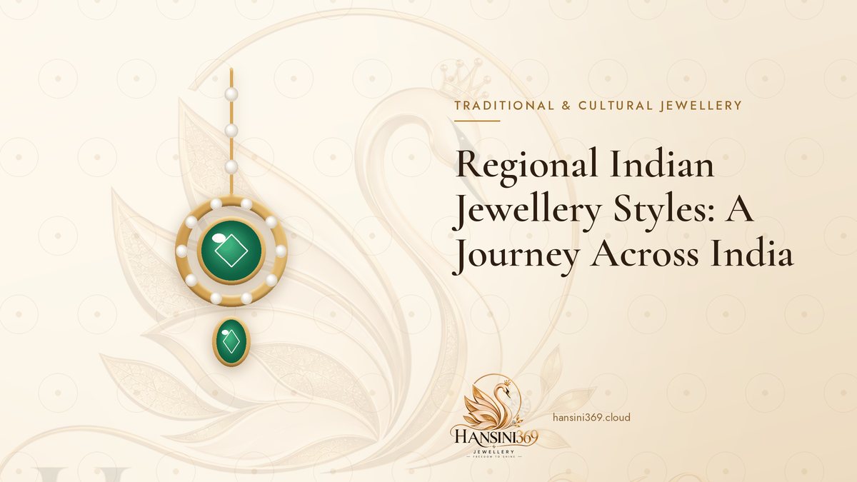 Illustrated HANSINI369 cover for “Regional Indian Jewellery Styles: A Journey Across India”