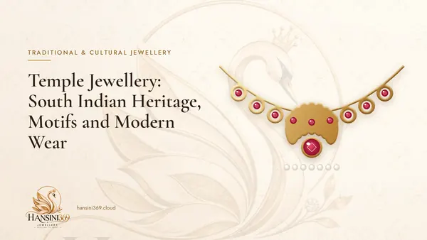 Illustrated HANSINI369 cover for “Temple Jewellery: South Indian Heritage, Motifs and Modern Wear”