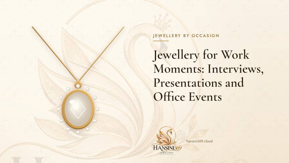 Illustrated HANSINI369 cover for “Jewellery for Work Moments: Interviews, Presentations and Office Events”